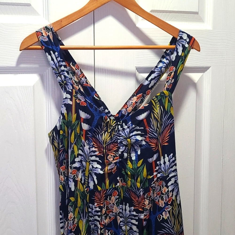 Anthropologie Lala Jumpsuit Floral